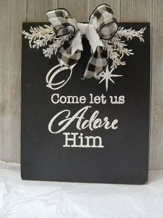 Come let us wall decor
